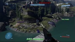 Driving HALO WARS VEHICLES in HALO 3  quotThe Covenant  Forge Mod Halo MCC [upl. by Hillegass]