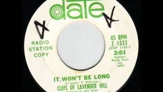 Clefs Of Lavender Hill  It Wont Be Long 1966 [upl. by Jody]