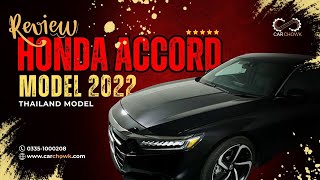 Honda Accord  Detailed Review  carchowk honda [upl. by Anahahs]