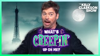 Harry Connick Jr amp Kelly Clarkson Play Whats Creepin Up On Me  Kellylympics [upl. by Nylirak]