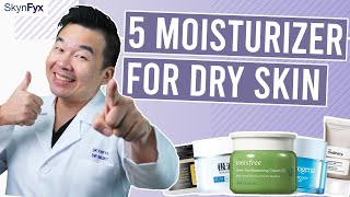 Top 5 Moisturizer for Dry Skin [upl. by Giles]