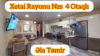 XETAİ RAYONU NZS QESEBESİNDE SATİLAN HEYET EVİ ELA TEMİRLİ 4 OTAQLİ 95000 Azn [upl. by Cigam779]