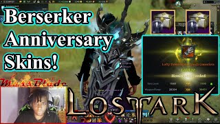 Lost Ark All Berserker Anniversary Skins 2023  Artillerist Arena PVP Gameplay [upl. by Pettit207]