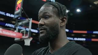 Deandre Ayton Shootaround Availability  Portland Trail Blazers  Oct 16 at Phoenix Suns [upl. by Erfert]