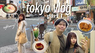 tokyo travel vlog ❀˖° part 1  sights around Ginza amp Shibuya good food gacha amp police station 😭 [upl. by Ogawa]