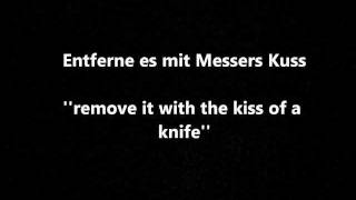 Rammstein Mutter lyrics [upl. by Gnohc]