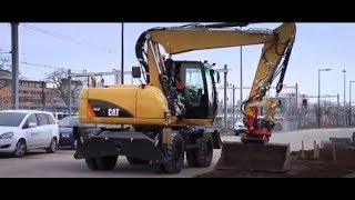 Cat Wheeled Excavator Four Wheels Infinite Possibilities [upl. by Alleber]