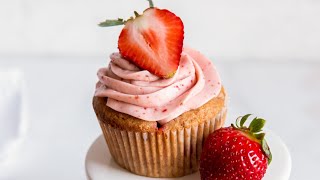 Strawberry Cupcakes [upl. by Stovall]