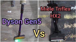 Dyson Gen5 Detect vs Miele Triflex HX2  Not Even Close [upl. by Hippel263]