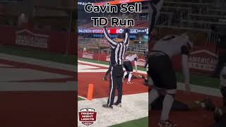 WIAA Division 4 State Football Championship  BaldwinWoodville Gavin Sell TD run [upl. by Emirak]