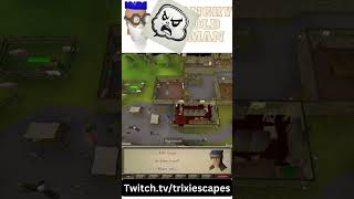 How to make wise old man angry on Leagues OSRS osrs runescape leagues wiseoldman trailblazer [upl. by Buffy]