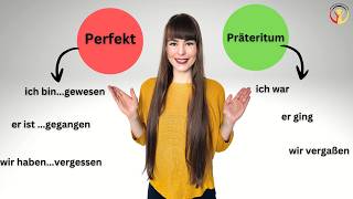 Präteritum oder Perfekt deutschlernen germancourse deutschunterricht german lerndeutsch [upl. by Alban]