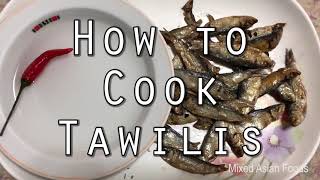 How to Cook Fried Tawilis Sardinella tawilis [upl. by Wunder467]