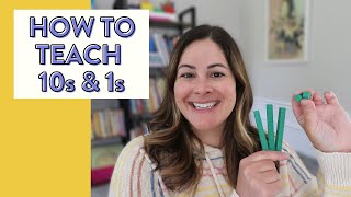 How to Teach Tens and Ones place value and base10 system in Kindergarten 1st and 2nd Grade [upl. by Attenehs712]