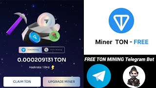 Free Crypto Mining Telegram Bot  Earn Crypto For Free [upl. by Isidora]