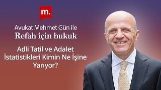 Refah İçin Hukuk  53  Adli Tatil ve Adalet İstatistikleri Kimin Ne İşine Yarıyor [upl. by Frodin]