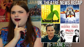 Weekly Theatre News RECAP 511 June  Shucked Andrew Scott in Vanya Chitty Chitty Bang Bang [upl. by Desdamonna873]