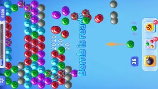 Bubble Shooter Gameplay  Bubble Shooter game level 32 [upl. by Susy]