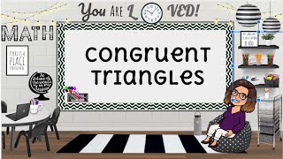 Congruent Triangles [upl. by Ciprian]