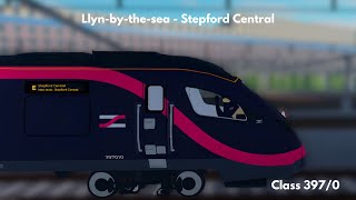 Driving Express train in SCR Llynbythesea  Stepford Central [upl. by Laszlo735]