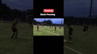 Basic football passing shorts ytshorts youtubeshort football basic passing footballpassing [upl. by Beaner]