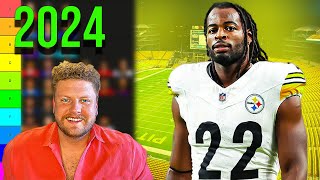 Updated Top 30 Running Back Rankings For 2024 Fantasy Football [upl. by Wavell211]