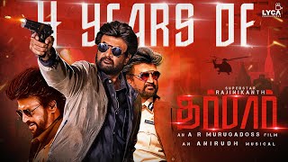 4 Years of Darbar  Rajinikanth  Nayanthara  Nivetha Thomas  AR Murugadoss  Lyca Productions [upl. by Anrym416]