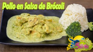 Pollo en Salsa de Brócoli  ElSazóndeSilvia [upl. by Derzon388]