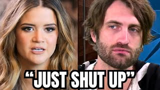 Maren Morris Husband Goes Off on Haters After She Quits Country Music [upl. by Rust]