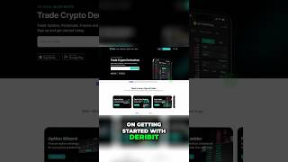 Deribit Exchange Account Setup trading crypto [upl. by Eillod354]