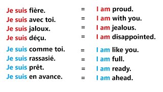 Phrases simples pour apprendre langlais facilement ✪✪easy sentences to learn french 🌿 [upl. by Checani]