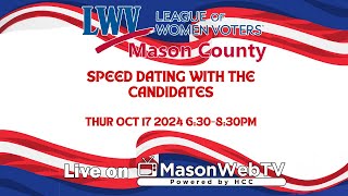 Speed Dating with Candidates Forum Oct 17 2024 [upl. by Sosna]