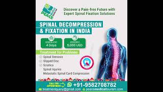 Spinal Disc Compression Surgery in India  Spinal Disc Compression Surgery [upl. by Garold411]