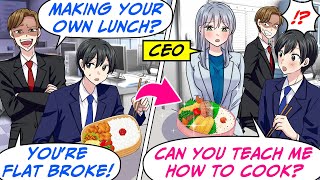 My Coworker Laughed at My Lunch for Being ‘Cheap’ But Then the CEO Who He Loves…RomCom Manga Dub [upl. by Hines]