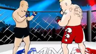 Fedor Emelianenko vs Brock Lesnar [upl. by Allenrad]