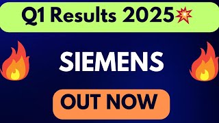 Siemens Q1 Results 2025 Siemens results today Siemens share latest news Siemens Share Latest [upl. by Euqina]