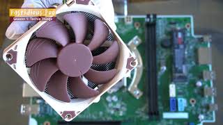 Installing CPU Cooler Noctua NHL9x65 on HP Pavilion Gaming Desktop 6900073w [upl. by Aninep4]