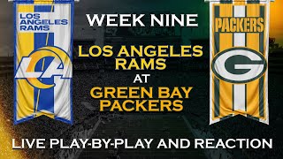 Rams vs Packers Live Play by Play amp Reaction [upl. by Cordi]