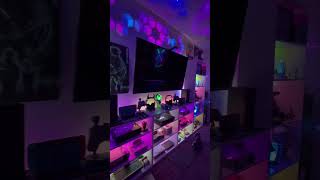 PhD In Lighting 😮‍💨💨 phonk govee gameroom goveelights [upl. by Otrebogir]