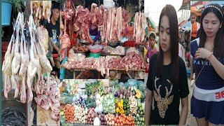 Cambodia Tour 2025 Prek Tea Market Fresh vegetables fish meat😊 [upl. by Huai161]