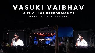 Vasuki Vaibhav Live Music Performance  Badava Rascal Song  Audience gone crazy [upl. by Powder633]