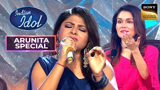 Arunita की Singing के बाद Sonu Kakkar ने उसे लगाया काला टिका  Indian Idol 12  Arunita Special [upl. by Bergstrom]