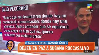 Susana Rocasalvo denunció que fue hostigada por Lío Pecoraro [upl. by Sauer]