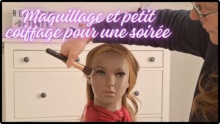 ASMR FR  maquillage et petit coiffage sur Lizzie chuchotement [upl. by Middle]