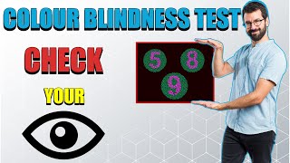 Colour Blindness Test  Are You Colour Blind  Check Your Eyes [upl. by Bray]