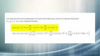 Cálculo en funciones de varias variables en DERIVE Polinomio de Taylor [upl. by Alaik]