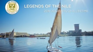 AHI Travel Egypt  Legends of the Nile featuring a Nile River Cruise Giza Cairo Luxor and more [upl. by Vorfeld412]