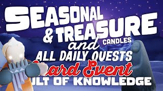 Seasonal amp Treasure candles and Daily Quests  Vault of knowledge  SkyCotl  NoobMode [upl. by Sidonie644]