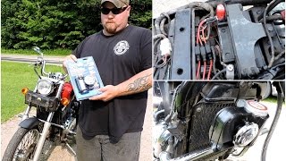 Installing a Wolo Bad Boy Air Horn on a Motorcycle [upl. by Parrott876]