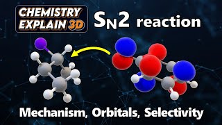 How SN2 Reactions Look Like Animation  Organic Chemistry Substitution Mechanism [upl. by Coonan780]